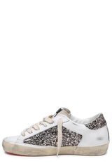 Golden Goose Super Star Panelled Sneakers - Women - Piano Luigi