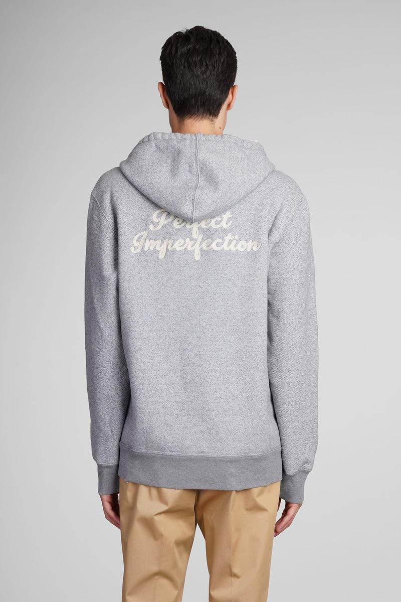 Golden Goose Sweatshirt In Grey Cotton - Men - Piano Luigi