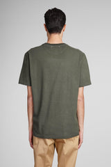 Golden Goose T-shirt In Green Cotton - Men - Piano Luigi