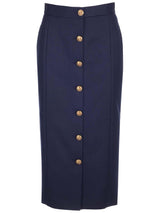 Golden Goose Wool Pencil Skirt - Women - Piano Luigi