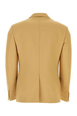 Gucci Beige Polyester Blazer - Men - Piano Luigi