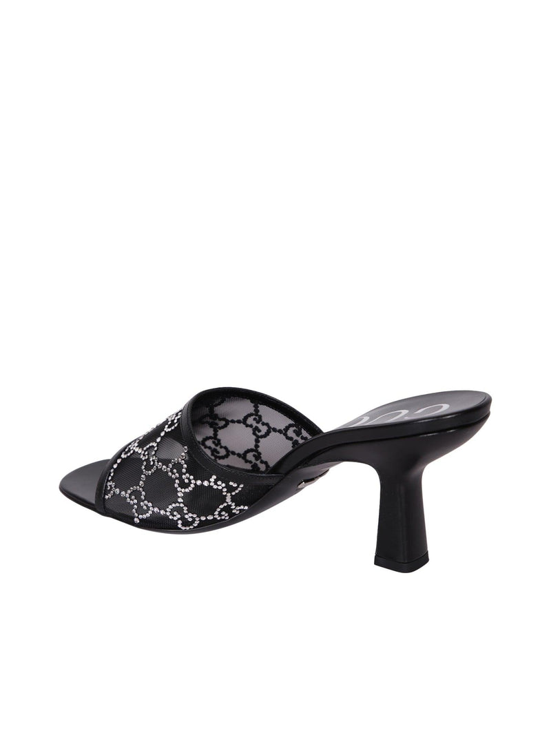 Gucci Black Slider Sandal - Women - Piano Luigi