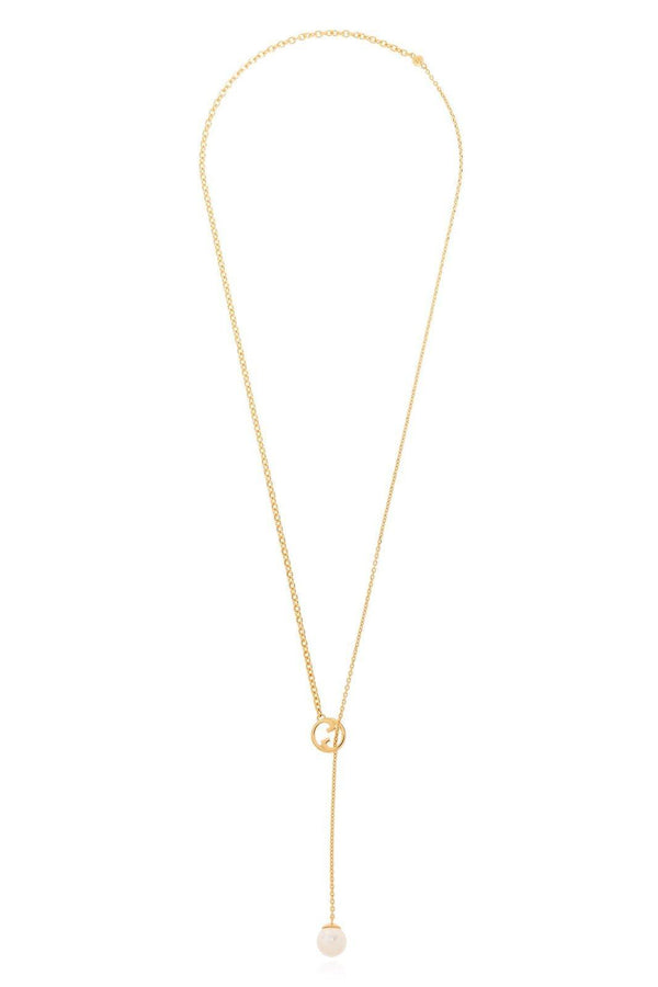 Gucci Blondie Embellished Drop Necklace - Women - Piano Luigi