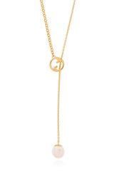 Gucci Blondie Embellished Drop Necklace - Women - Piano Luigi