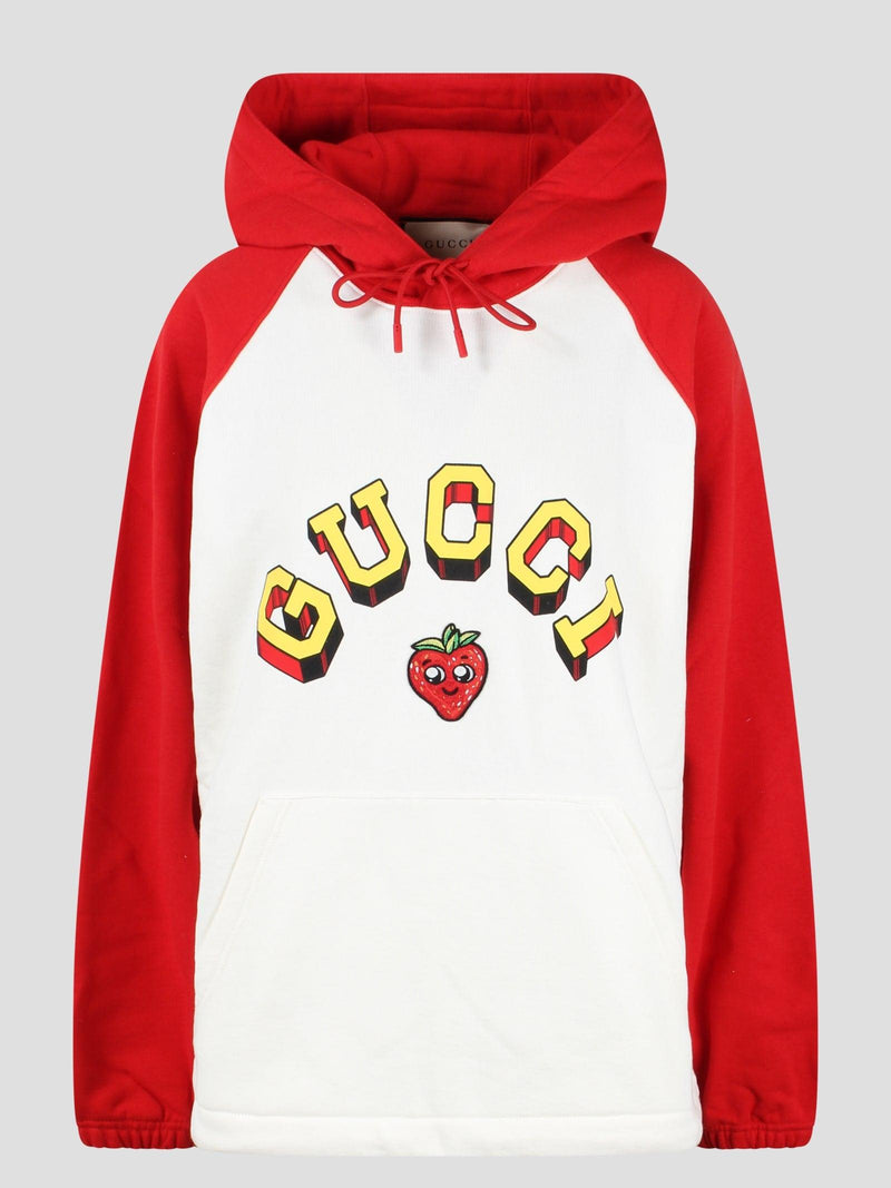 Gucci Cotton Jersey Hooded Sweatshirt - Women - Piano Luigi