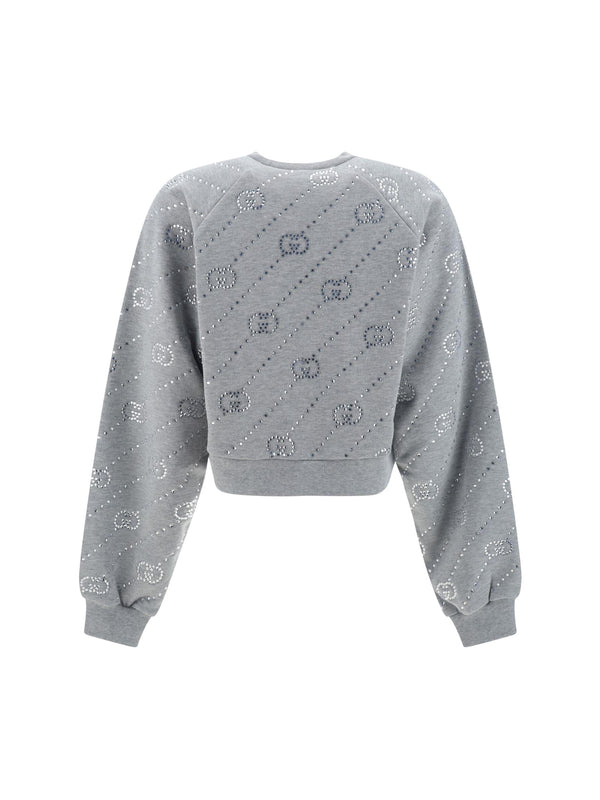 Gucci Crop Sweatshirt - Women - Piano Luigi