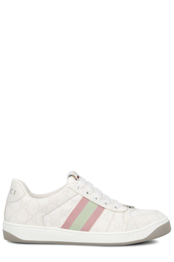 Gucci Cruise Lace-up Sneakers - Women - Piano Luigi