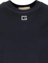 Gucci Crystal Logo T-shirt - Women - Piano Luigi