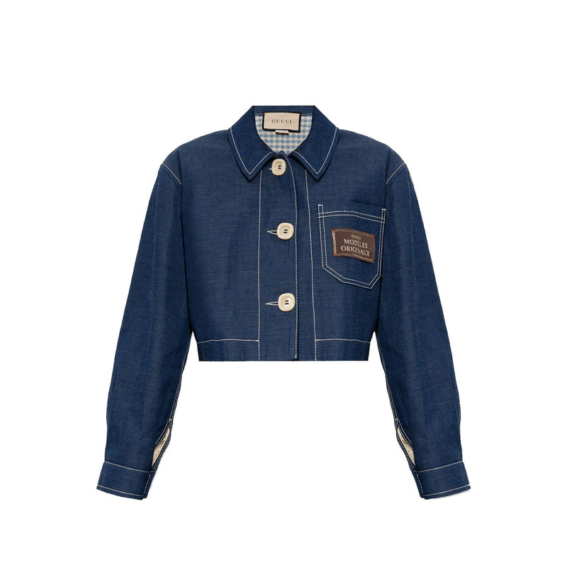 Gucci Denim Jacket - Women - Piano Luigi