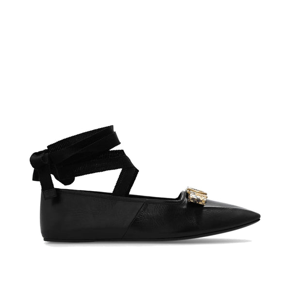 Gucci Double G Ballet Flats - Women - Piano Luigi