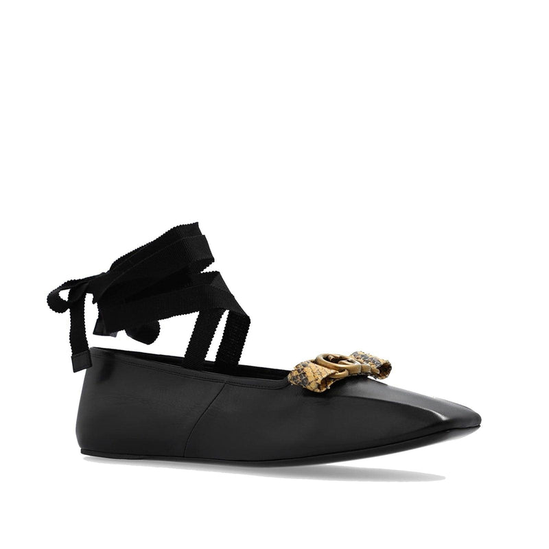 Gucci Double G Ballet Flats - Women - Piano Luigi