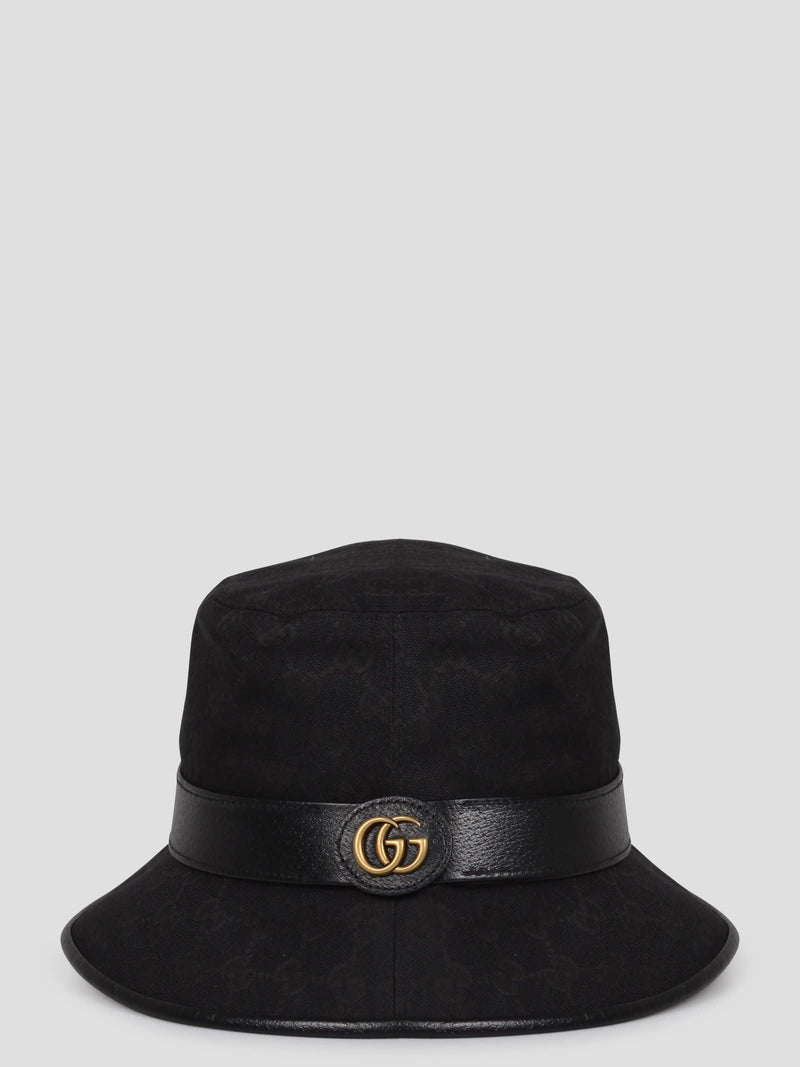 Gucci Double G Gg Canvas Bucket Hat - Men - Piano Luigi