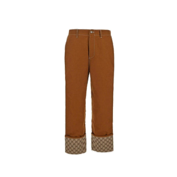 Gucci Gg Cotton Pants - Men - Piano Luigi