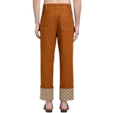 Gucci Gg Cotton Pants - Men - Piano Luigi