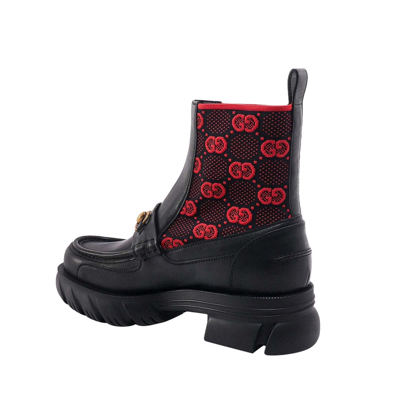 Gucci Gg Leather Boots - Men - Piano Luigi