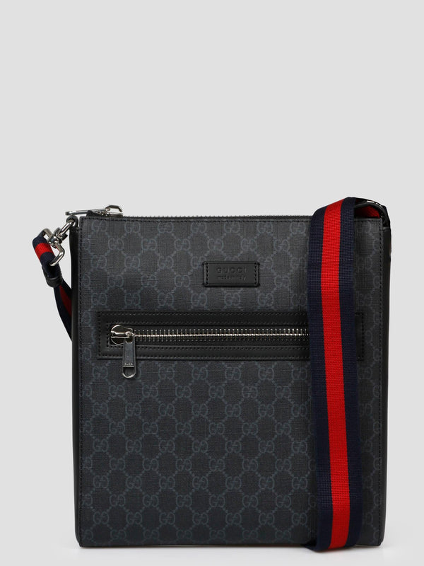 Gucci Gg Messenger Bag - Men - Piano Luigi