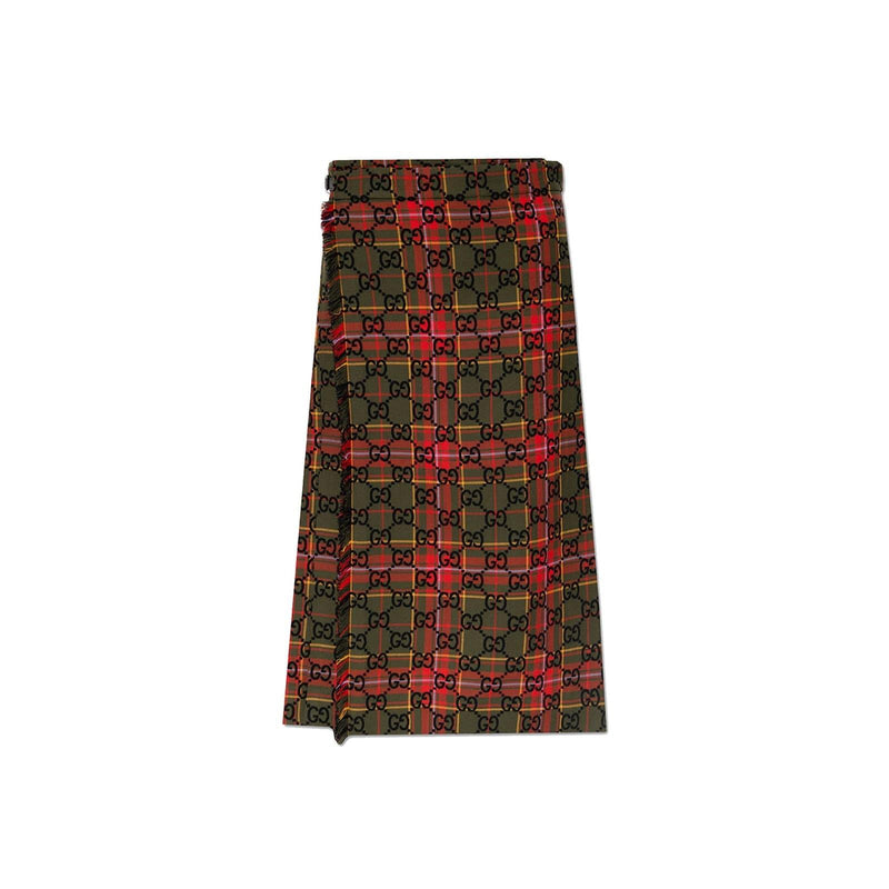 Gucci Gg Wool Skirt - Women - Piano Luigi