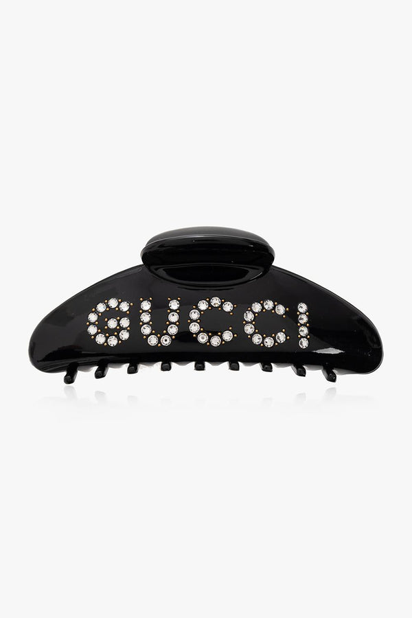 Gucci Hair Clip With Logo - Women - Piano Luigi