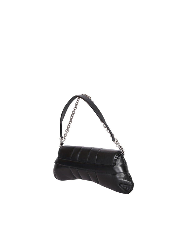 Gucci Horsebit Chain Black Medium Shoulder Bag - Women - Piano Luigi