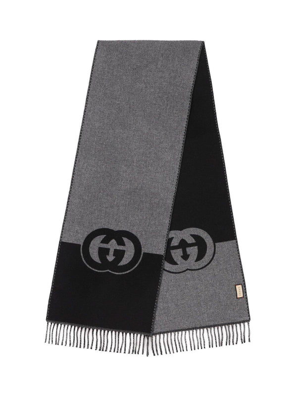 Gucci Interlocking G Intarsia Scarf - Men - Piano Luigi