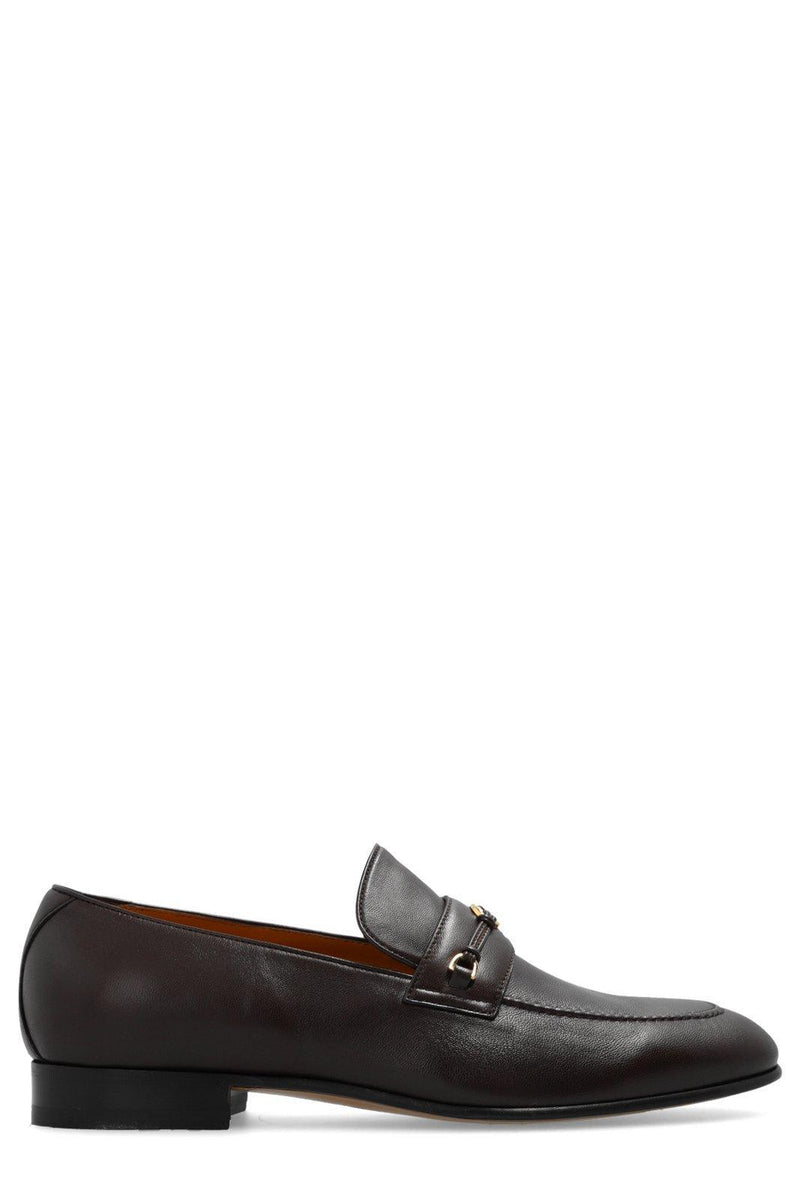 Gucci Interlocking G Slip-on Loafers - Men - Piano Luigi