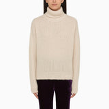 Gucci Ivory Cashmere Turtleneck - Women - Piano Luigi