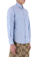 Gucci Light-blue Poplin Shirt - Men - Piano Luigi