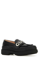 Gucci Logo Patch Detail Flat Shoes - Women - Piano Luigi