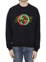 Gucci Logo Printed Crewneck Sweatshirt - Men - Piano Luigi