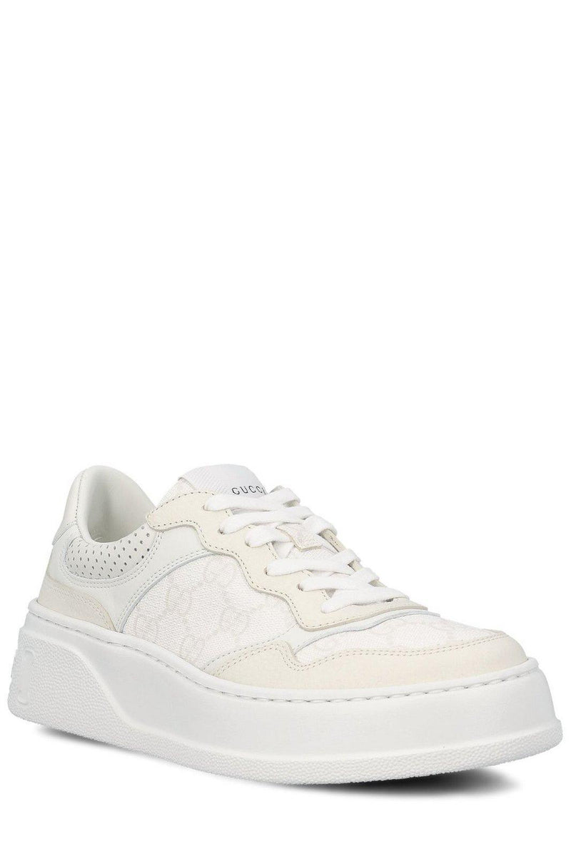 Gucci Panelled Low-top Sneakers - Women - Piano Luigi