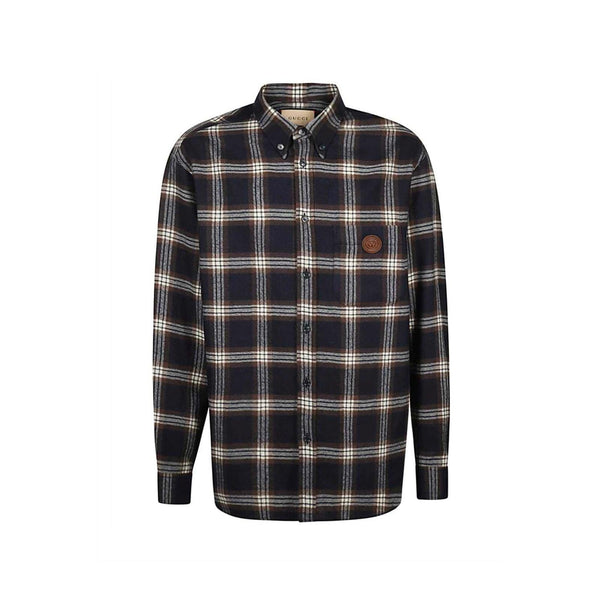 Gucci Plaid Flannel Shirt - Men - Piano Luigi