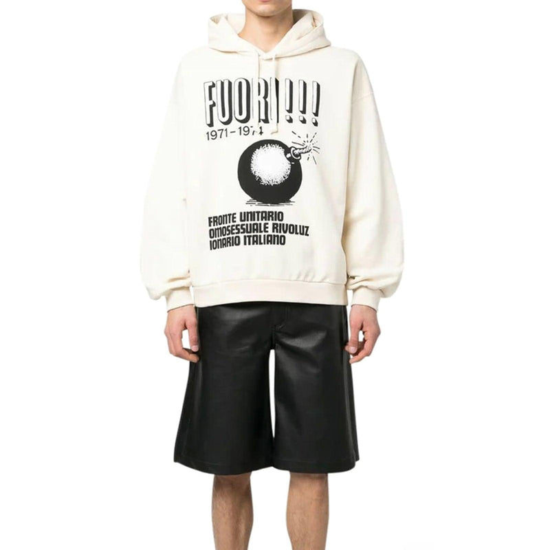 Gucci Printed Hoodie Sweatshirt - Men - Piano Luigi