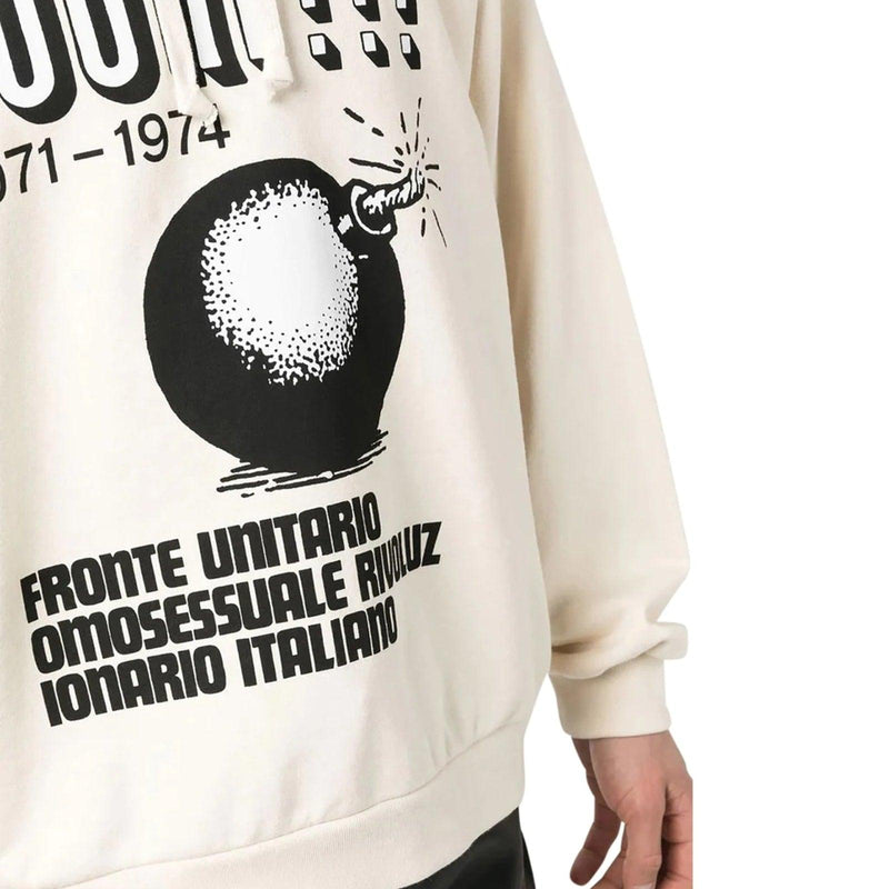 Gucci Printed Hoodie Sweatshirt - Men - Piano Luigi