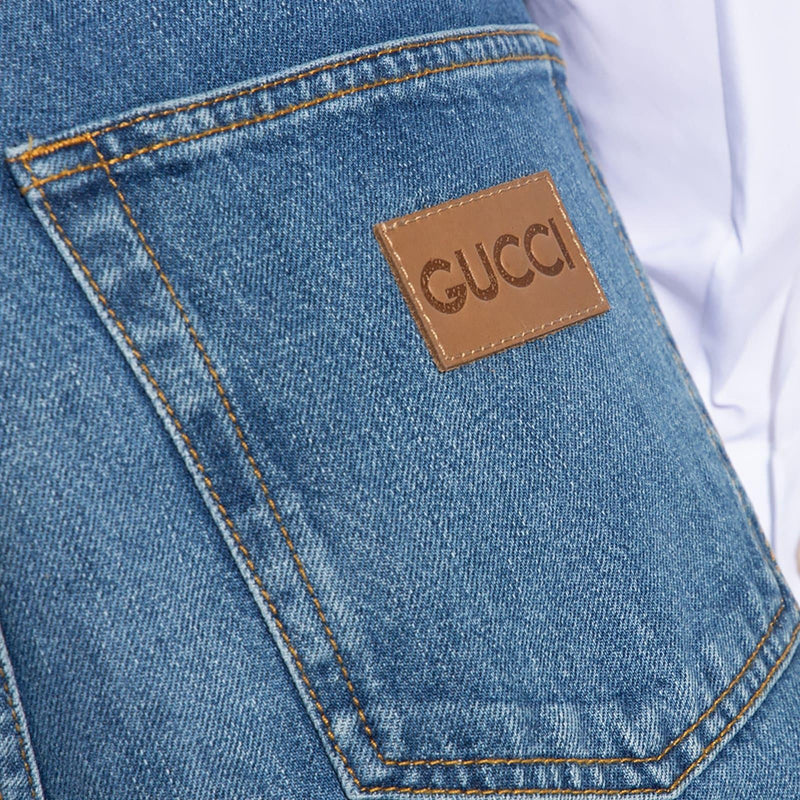 Gucci Relaxed-fitting Denim Jeans - Women - Piano Luigi