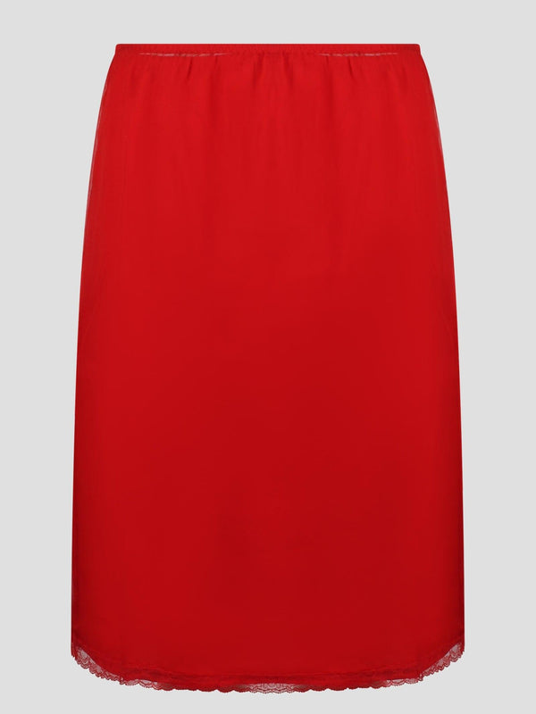 Gucci Silk Chiffon Skirt - Women - Piano Luigi