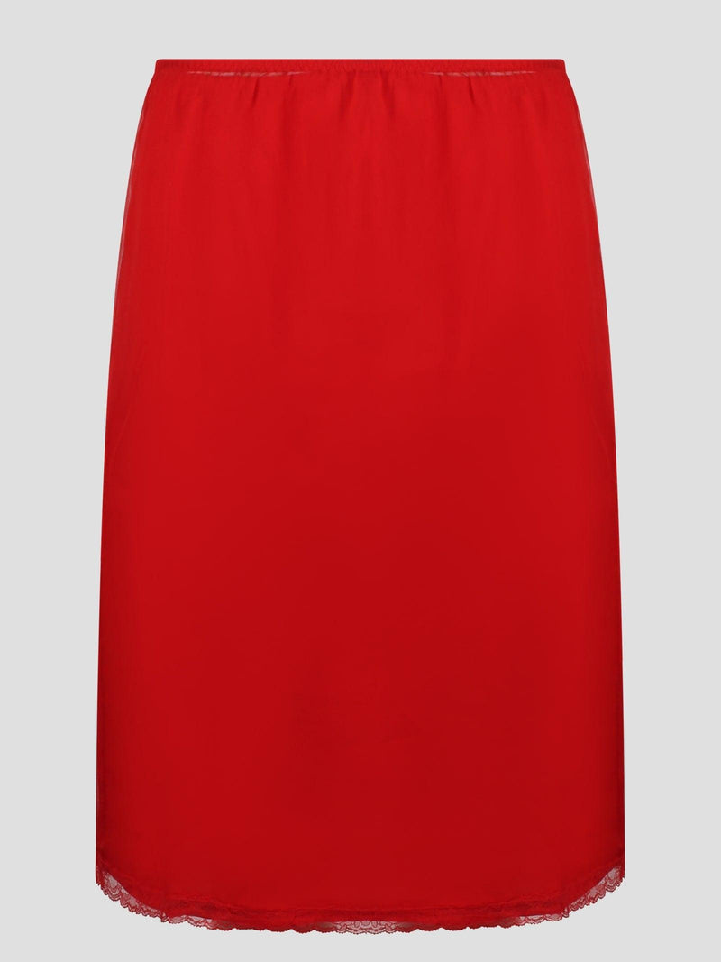 Gucci Silk Chiffon Skirt - Women - Piano Luigi