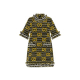 Gucci Tweed Mini Dress - Women - Piano Luigi