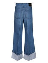 Gucci Wide Silhouette Jeans - Women - Piano Luigi