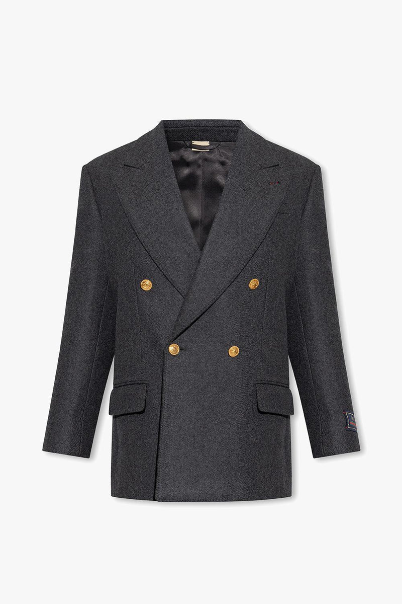 Gucci Wool Blazer - Men - Piano Luigi