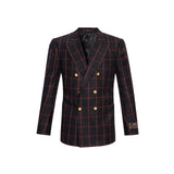 Gucci Wool Checked Blazer - Men - Piano Luigi