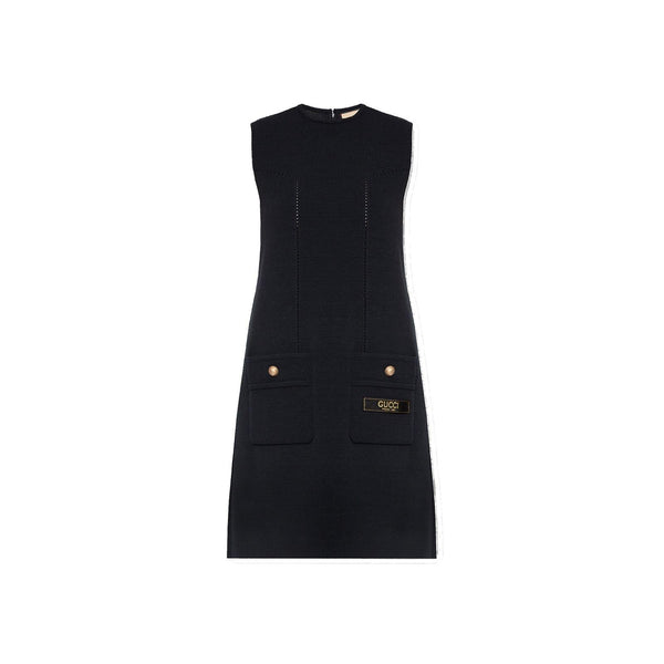 Gucci Wool Mini Dress - Women - Piano Luigi