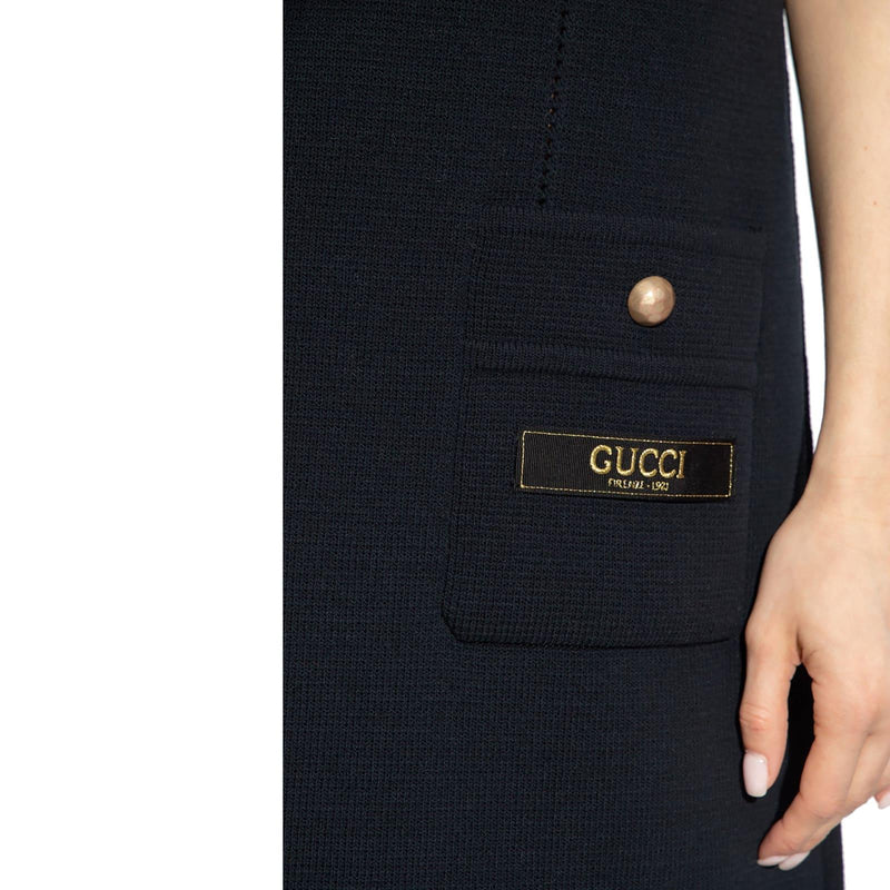 Gucci Wool Mini Dress - Women - Piano Luigi