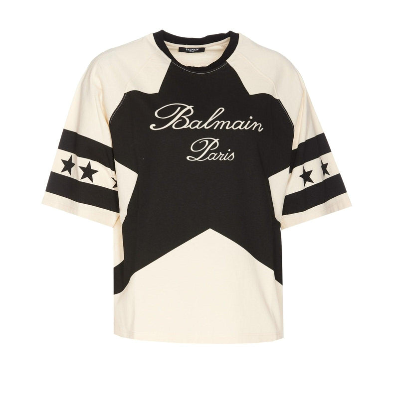 Iconic Star Balmain T-shirt - Women - Piano Luigi