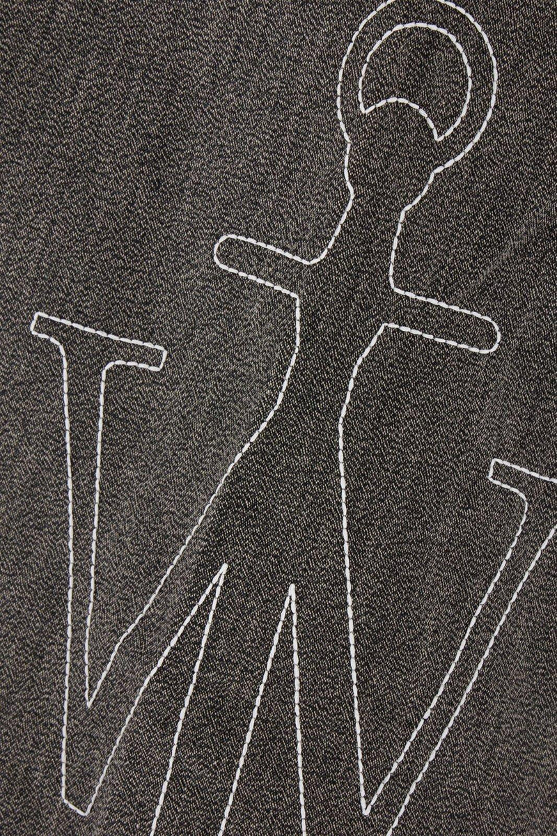 J.W. Anderson Anchor-embroidered Colour-block Patchwork Shirt - Men - Piano Luigi