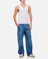 J.W. Anderson Anchor Embroidery Tank Top - Men - Piano Luigi