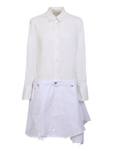 J.W. Anderson Asymmetric Shirtdress - Women - Piano Luigi