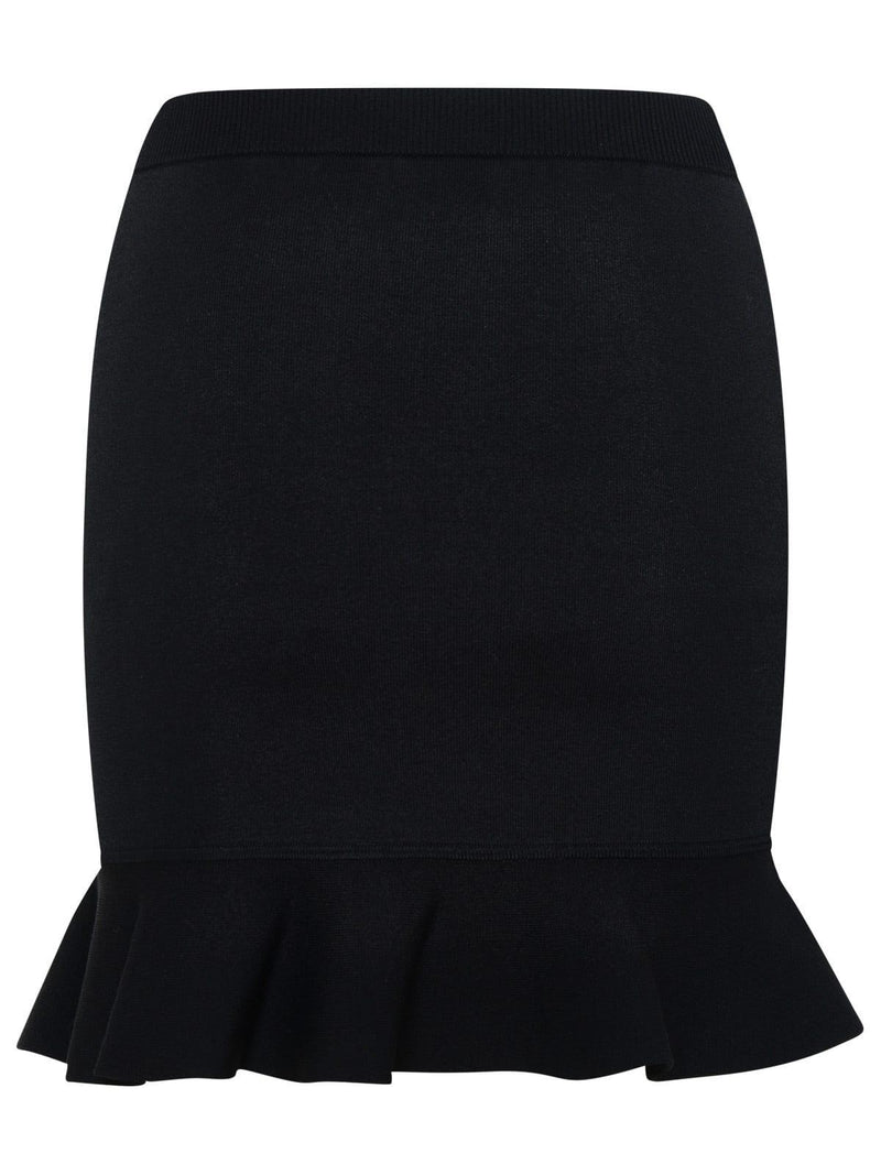 J.W. Anderson Black Viscose Blend Skirt - Women - Piano Luigi