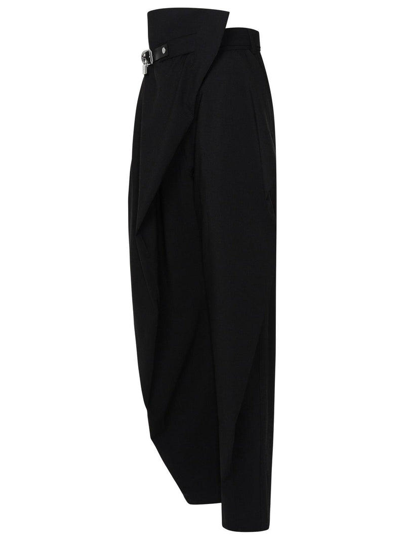 J.W. Anderson Black Wool Pants - Women - Piano Luigi