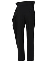 J.W. Anderson Black Wool Pants - Women - Piano Luigi