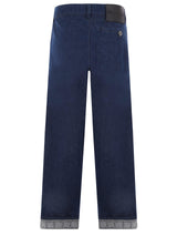 J.W. Anderson Blue Cotton Denim Jeans - Men - Piano Luigi